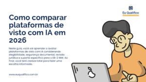 Como comparar plataformas de visto com IA em 2026